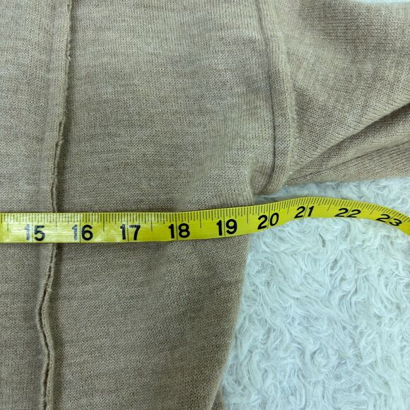 Anthropologie TABITHA Women’s 100% Wool Rising Snowdrop Cardigan Sweater SMALL - Picture 4 of 5